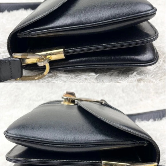 Gucci Black Leather Shoulder Bag - Picture 5 of 13